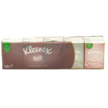 Kleenex Ultra Soft Fazzoletti 4 veli – Confezione 10x7 pezzi