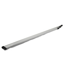 Manche métal blanc laqué 1,30 m