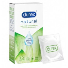 Durex Preservativi Natural – Confezione da 10 pezzi