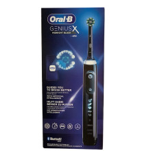 Oral-B Brosse à dents électrique Genius X Midnight Black – Intelligence Artificielle