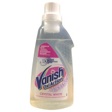 Vanish Gel Oxi Action Crystal White 750ml Détachant Textile