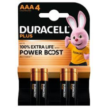 Duracell Power Boost Active AAA – Confezione da 4