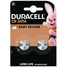 Pila a Bottone al Litio Duracell 2016 – Confezione da 2