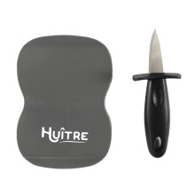 Couteau à huîtres avec support silicone