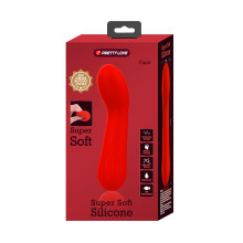PRETTY LOVE Faun – Vibromasseur Point G Silicone Super Soft – Rouge