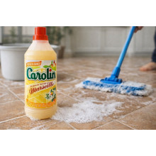 Carolin Nettoyant Sols Savon de Marseille 1L Fleur d’Oranger