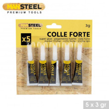 Mansteel Sterke Universele Lijm – Set van 5 Tubes
