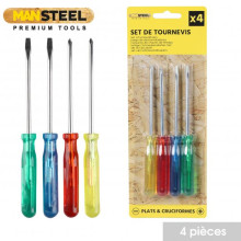Set de Tournevis Plats et Cruciformes – Multiusage