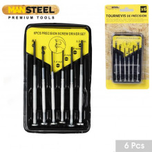 Mini Schroevendraaierset 6 Delig – Precisie Multi Gebruik