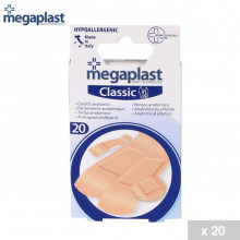 Pansements Anatomiques Megaplast Classic – 20 Pièces