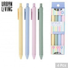 Lot de 8 Stylos à Bille Couleurs Pastel – Urban Living