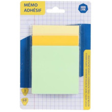 Zelfklevend Memoblok – 180 Vel – 3 Assorti Kleuren
