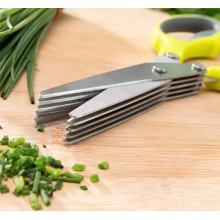 Couteau-Ciseau avec Mini Planche à Découper Intégrée