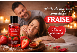 Huile de massage comestible : le petit plaisir sensuel à partager